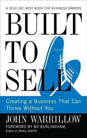 Portada de Built to Sell, de John Warrillow